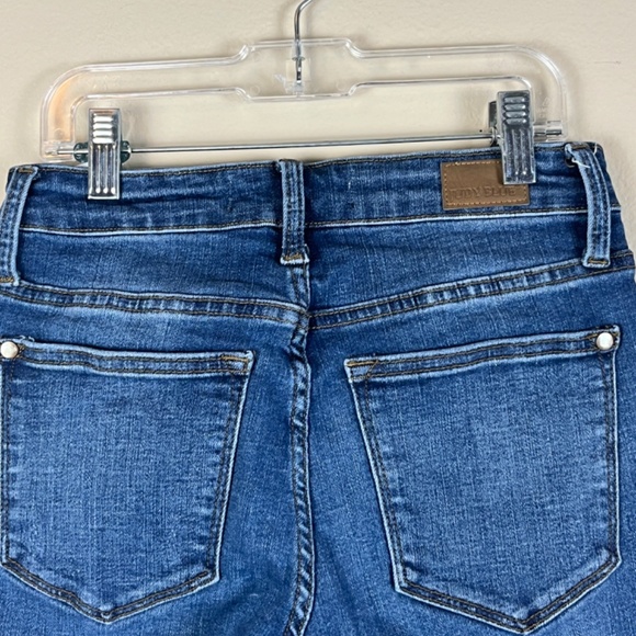 Judy Blue Women Boyfriend Fit Jeans Distressed Sz 0/24 Light Wash Blue - Picture 7 of 12